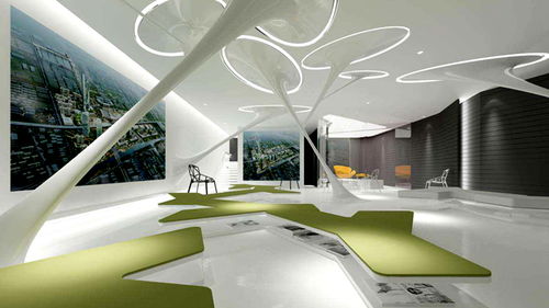 高大上的企业都选择 科技 创意 的科技展厅设计